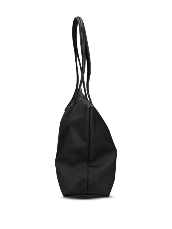Montana West Large Woven Tote Bag For Women – Black Vegan Leather Handbag With Zipper & Multiple Pockets