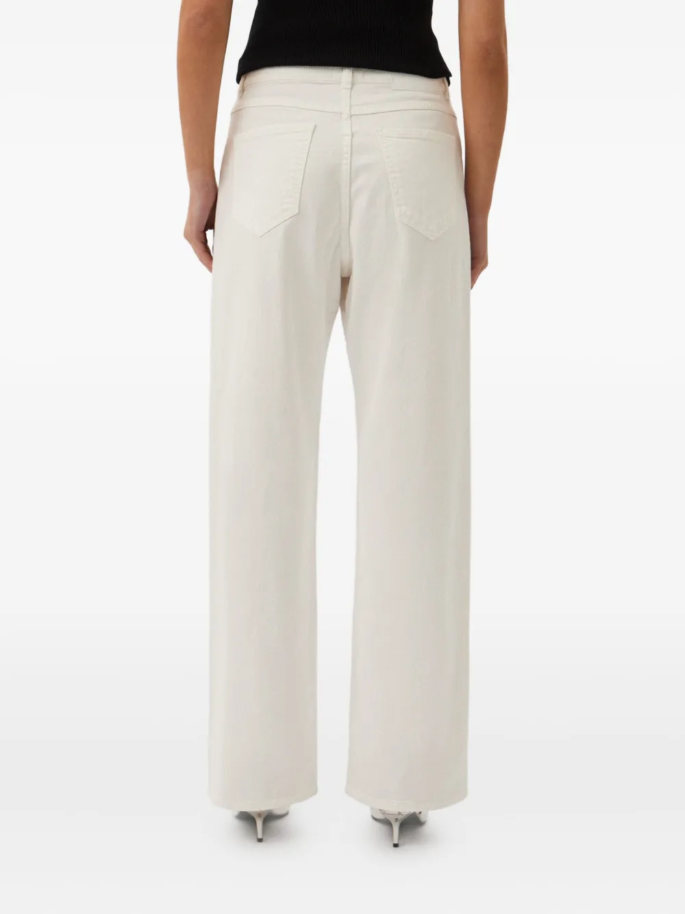 P.A.R.O.S.H. Katoenen broek Wit