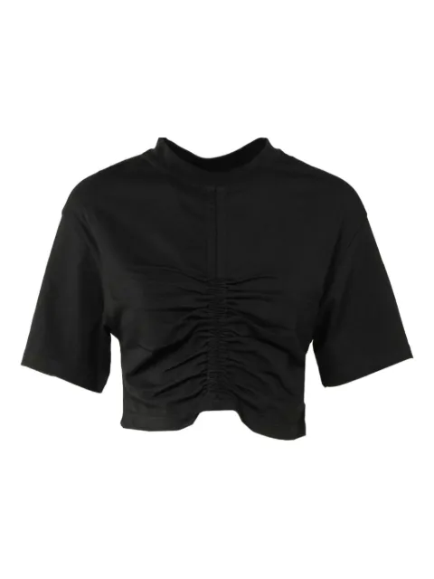 Semicouture gathered-front top