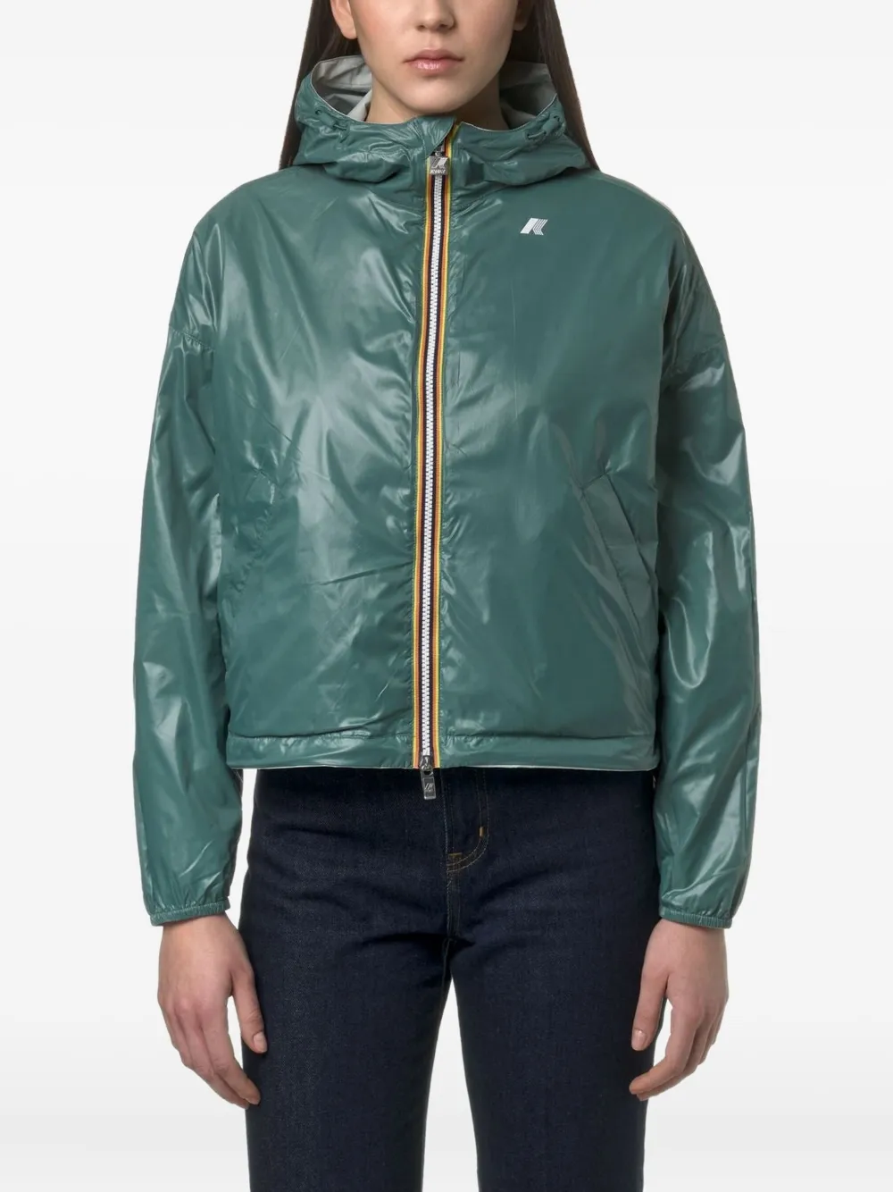 K-Way Laurette Plus.2 reversible hooded jacket | Oversized Jackets | Image 2