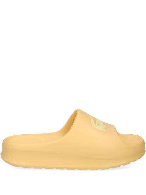 Lacoste Serve logo-strap slides