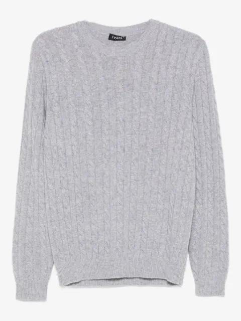 Cenere GB cable-knit wool-blend sweater