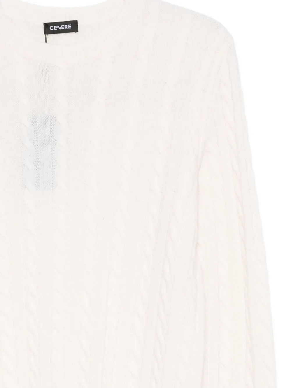  Cenere Gb Cable-knit Wool Sweater - Neutrals 