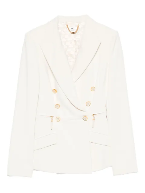 Elisabetta Franchi double-breasted buttoned blazer