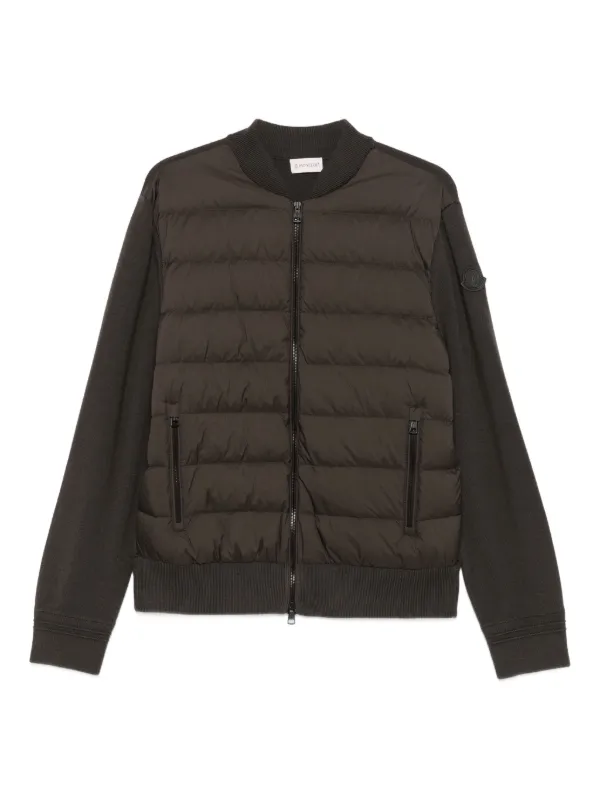 MONCLER モンクレール キルティング ジャケット ブラウン メンズ Moncler キルティング ジャケット | ブラウン | FARFETCH JP