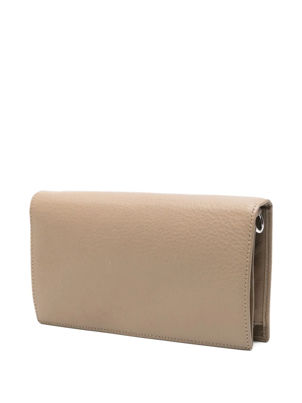 Marc O'polo Calf-leather Mini Clutch Bag In Neutral