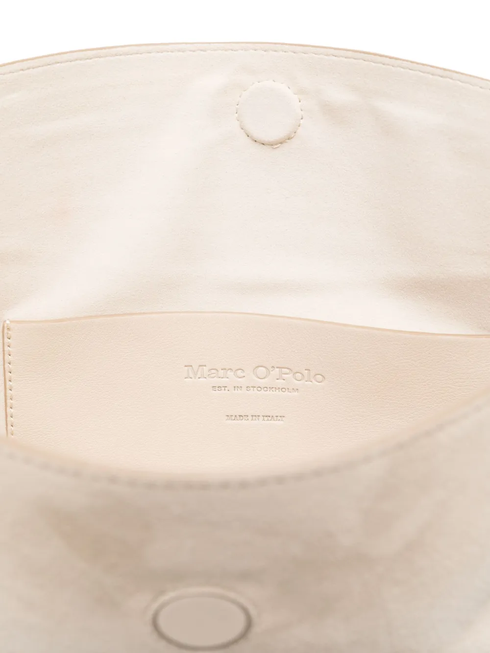 Marc O'polo Suede Tote Bag In White
