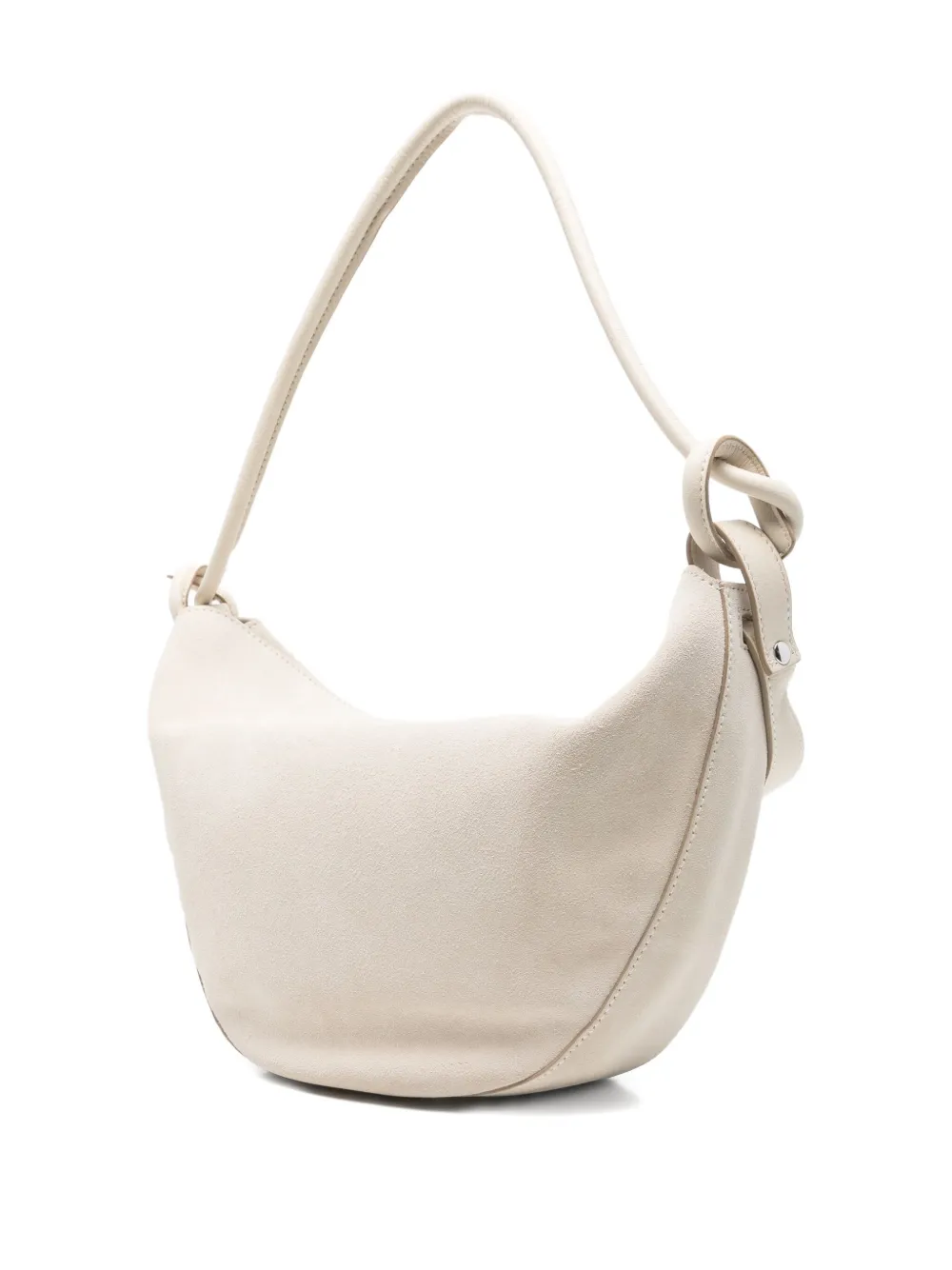 Marc O'polo Suede Tote Bag In White