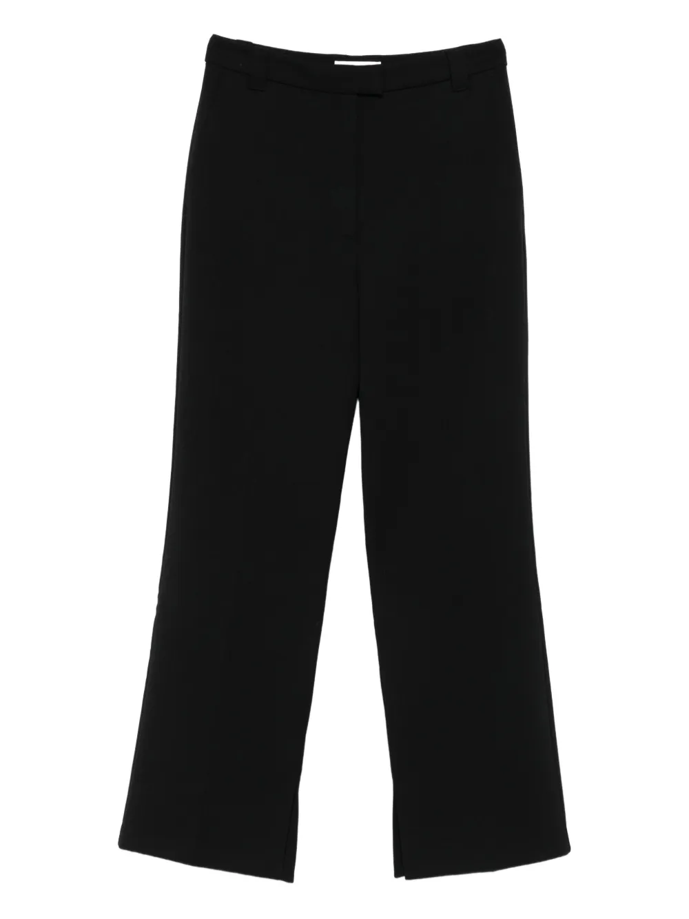 Marc O'polo Split-hem Trousers In Black