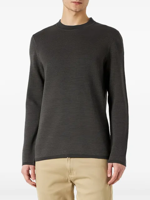 Marc O'Polo textured crew-neck sweater 