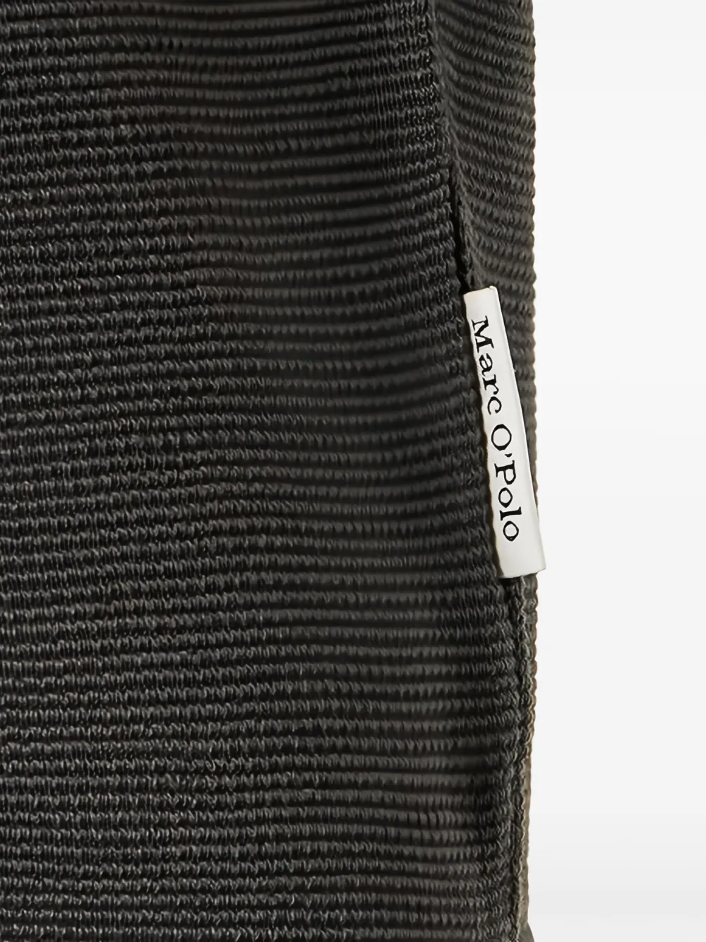 Marc O'Polo Trui met ronde hals Zwart