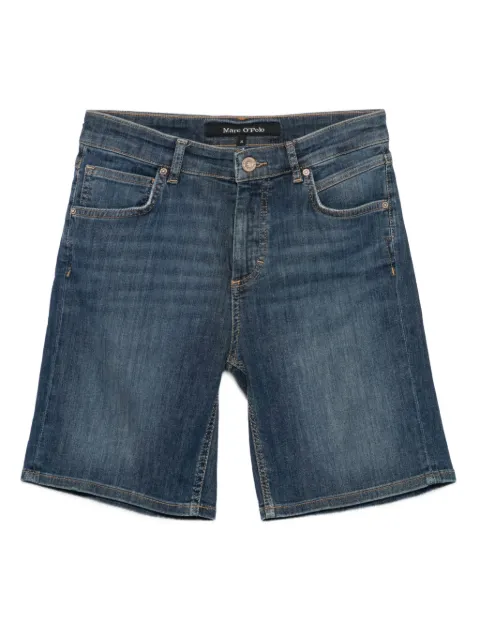 Marc O'Polo contras-stitching denim shorts