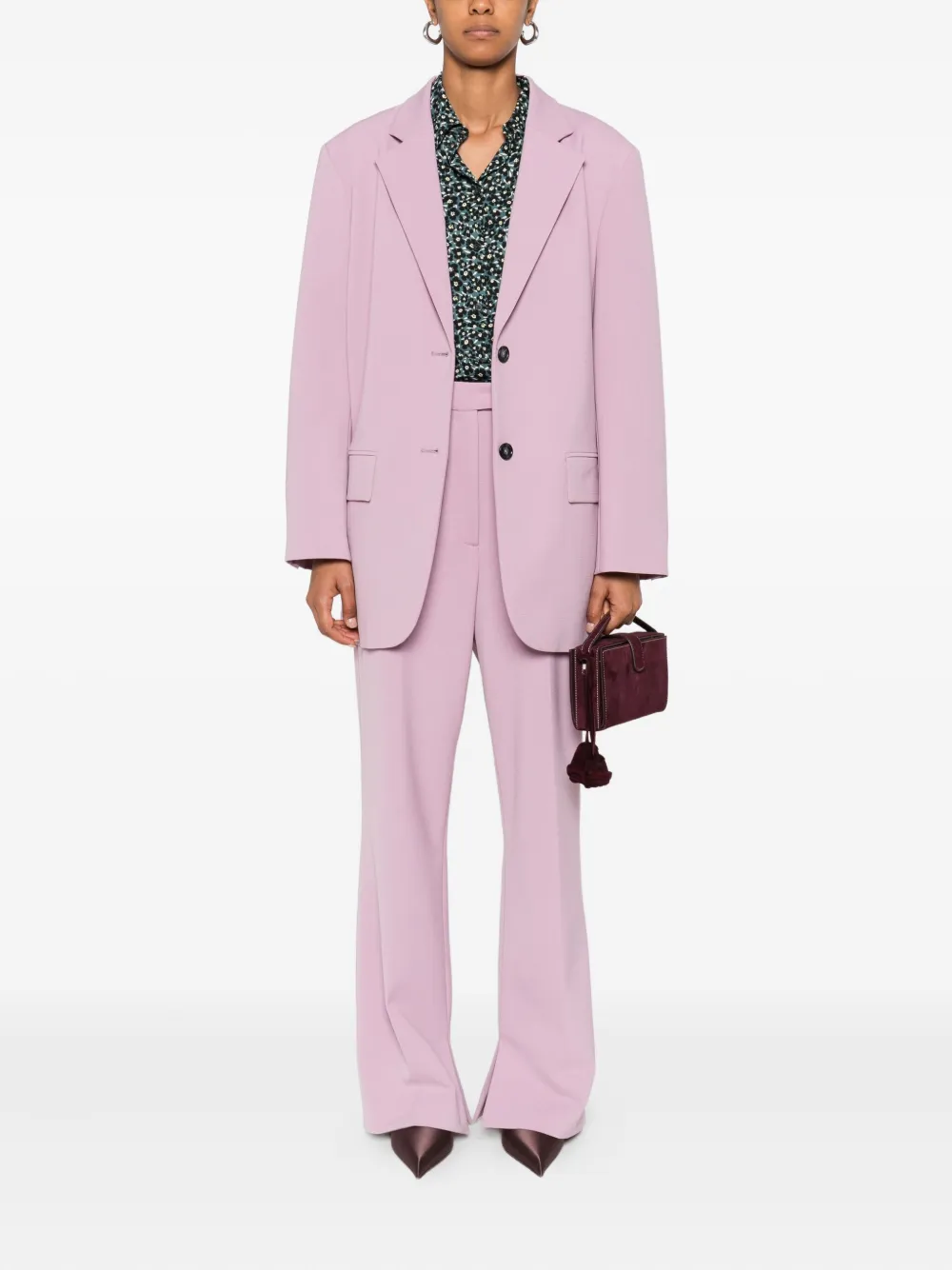 Marc O'Polo Blazer met knopen Paars