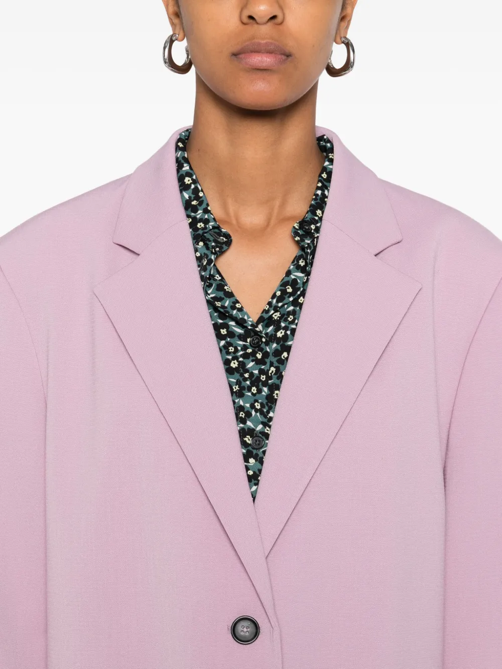 Marc O'Polo Blazer met knopen Paars