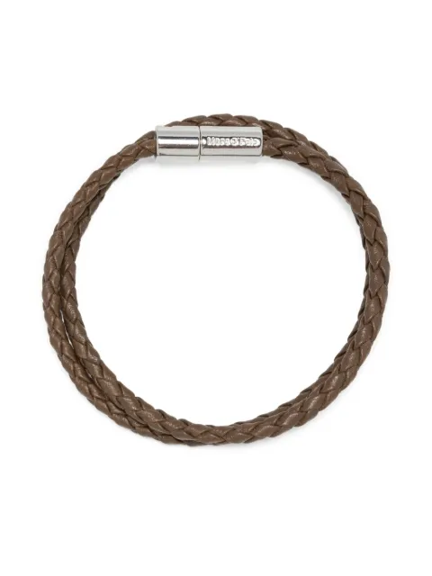 Marc O'Polo braided-leather bracelet