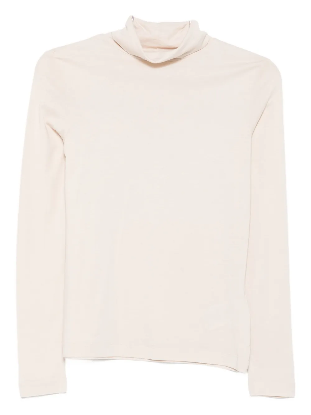 Marc O'polo Turtleneck Long-sleeve T-shirt In Neutral