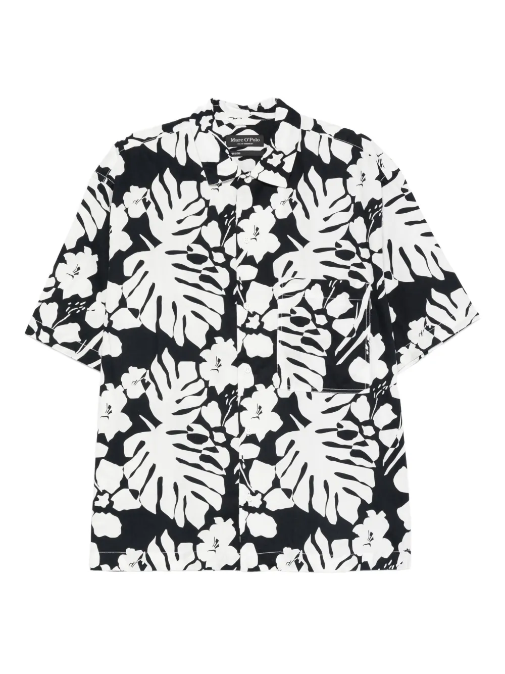 Marc O'Polo フローラル プリント シャツ - ブルー Marc O'Polo フローラル プリント シャツ - ブルー