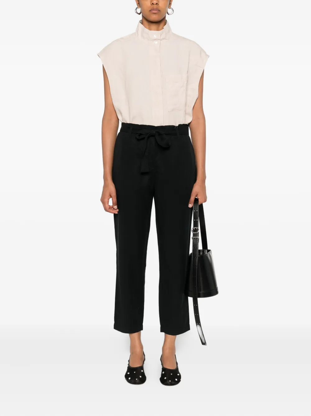 Marc O'Polo Oversized broek - Blauw