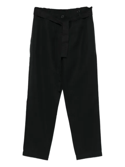 Marc O'Polo belted cotton trousers
