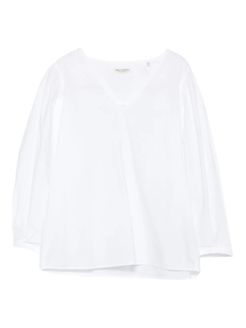Marc O'Polo Blouse met V-hals Wit