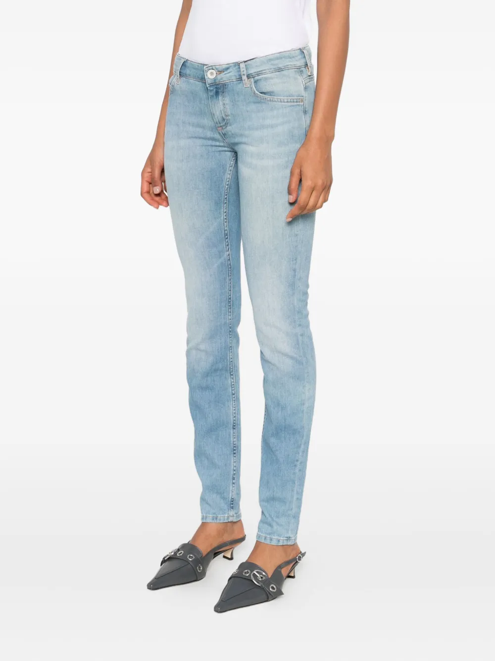 Marc O'Polo Jeans met wassing Blauw