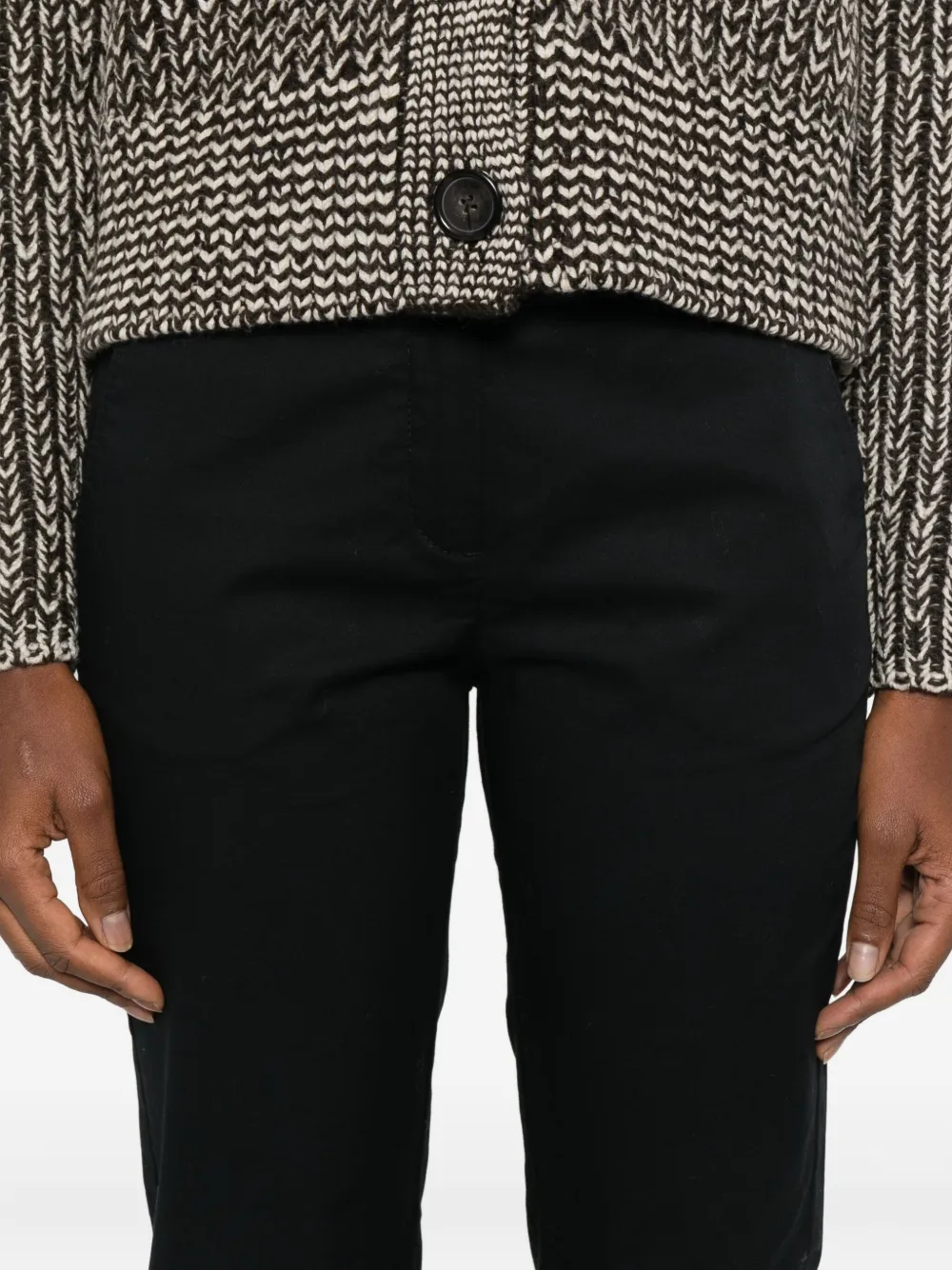 Marc O'Polo Broek met zijzakken Zwart