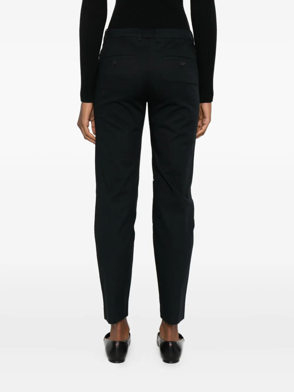 Marc O'Polo Broek met zijzakken Zwart