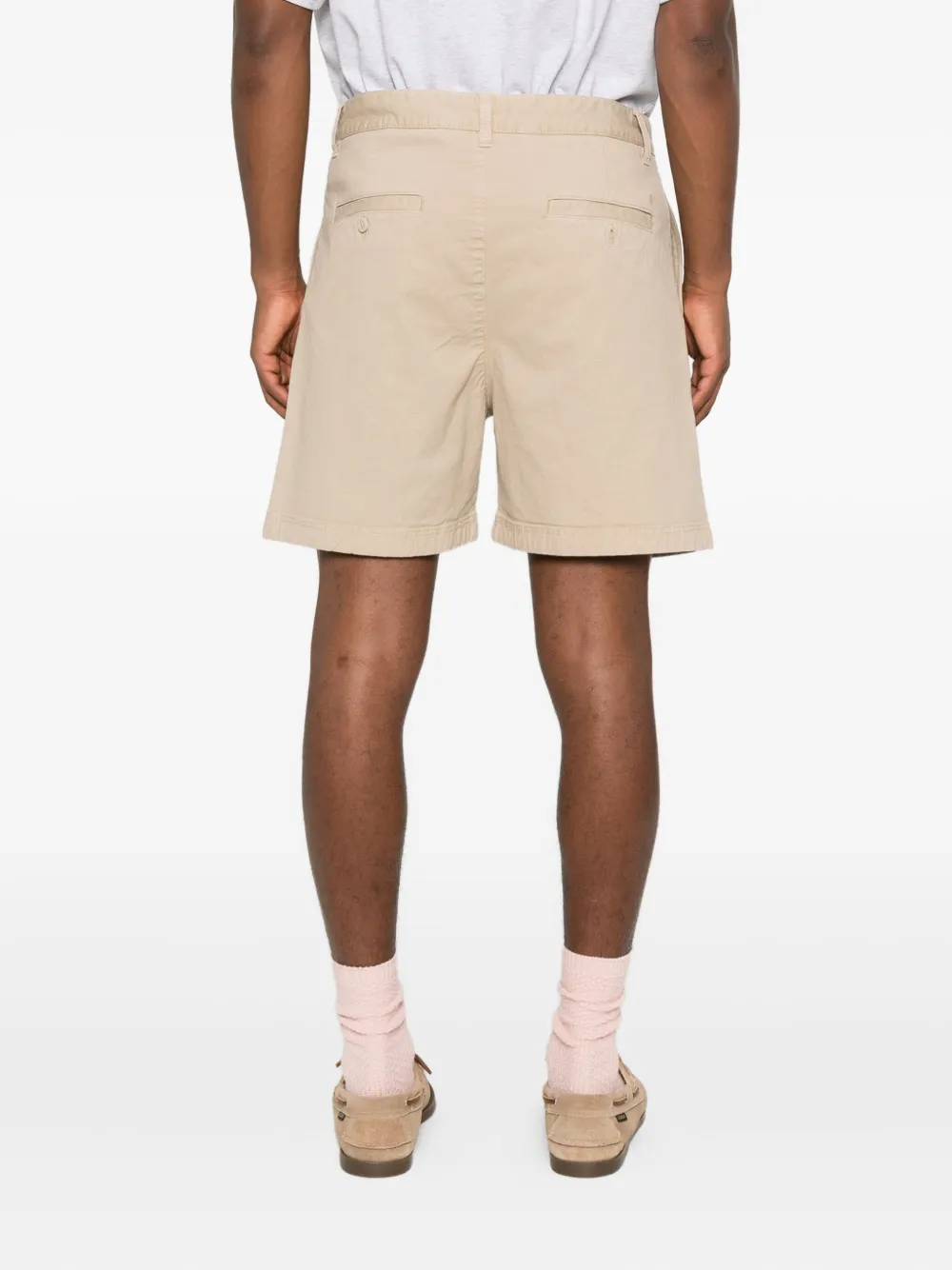Marc O'Polo Shorts met geplooide details Beige