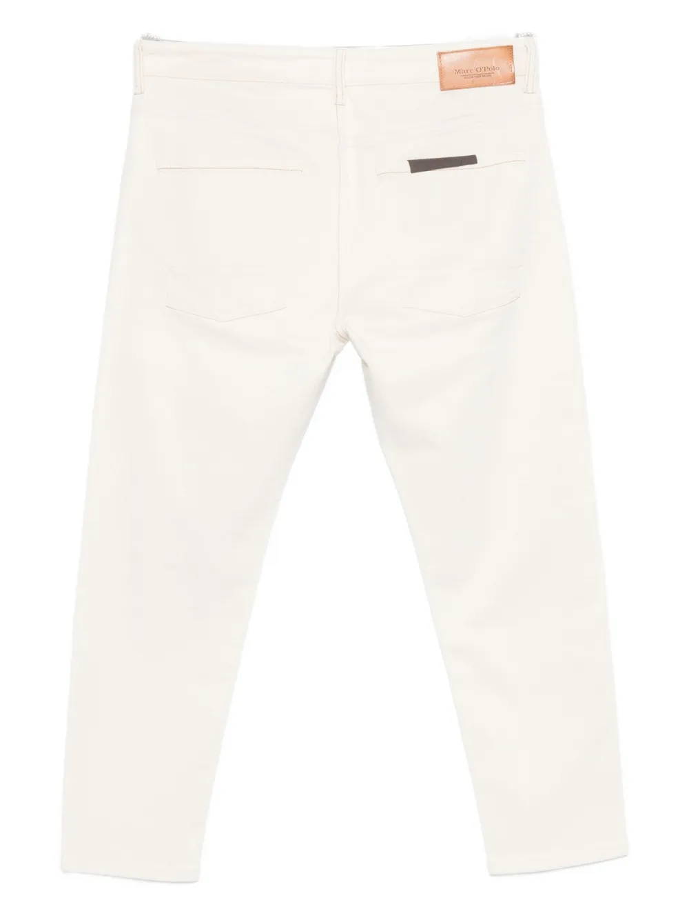 Marc O'Polo tapered jeans - Wit