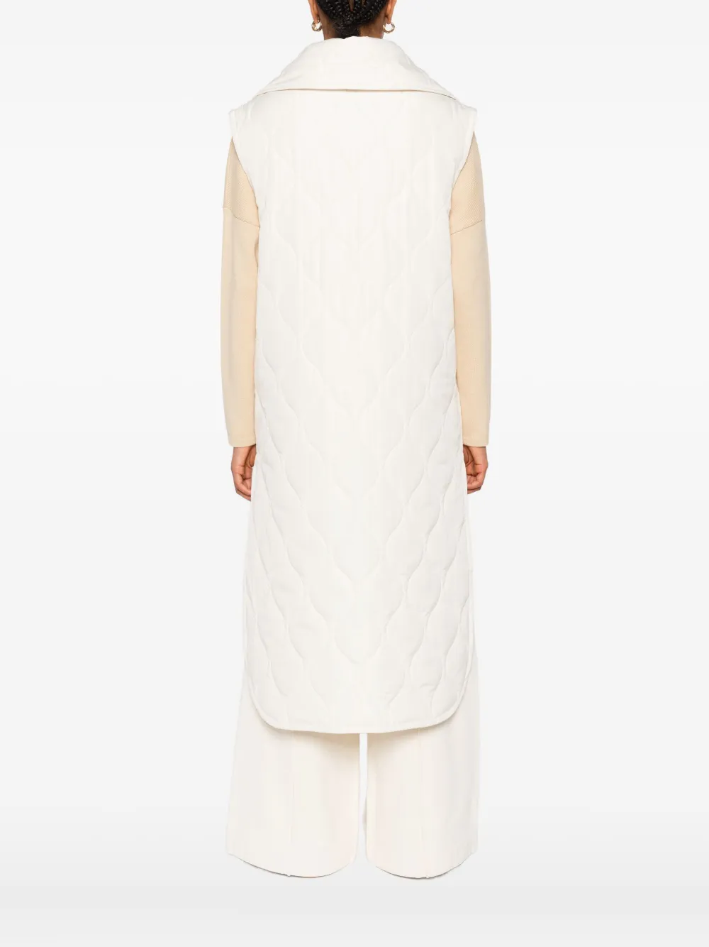 Marc O'Polo quilted-pattern coat Beige