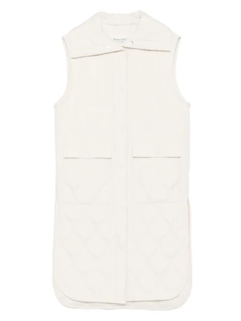 Marc O'Polo quilted-pattern coat