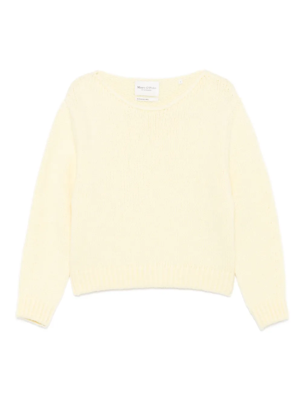 Marc O'Polo boat-neck sweater | Yellow | Image 1