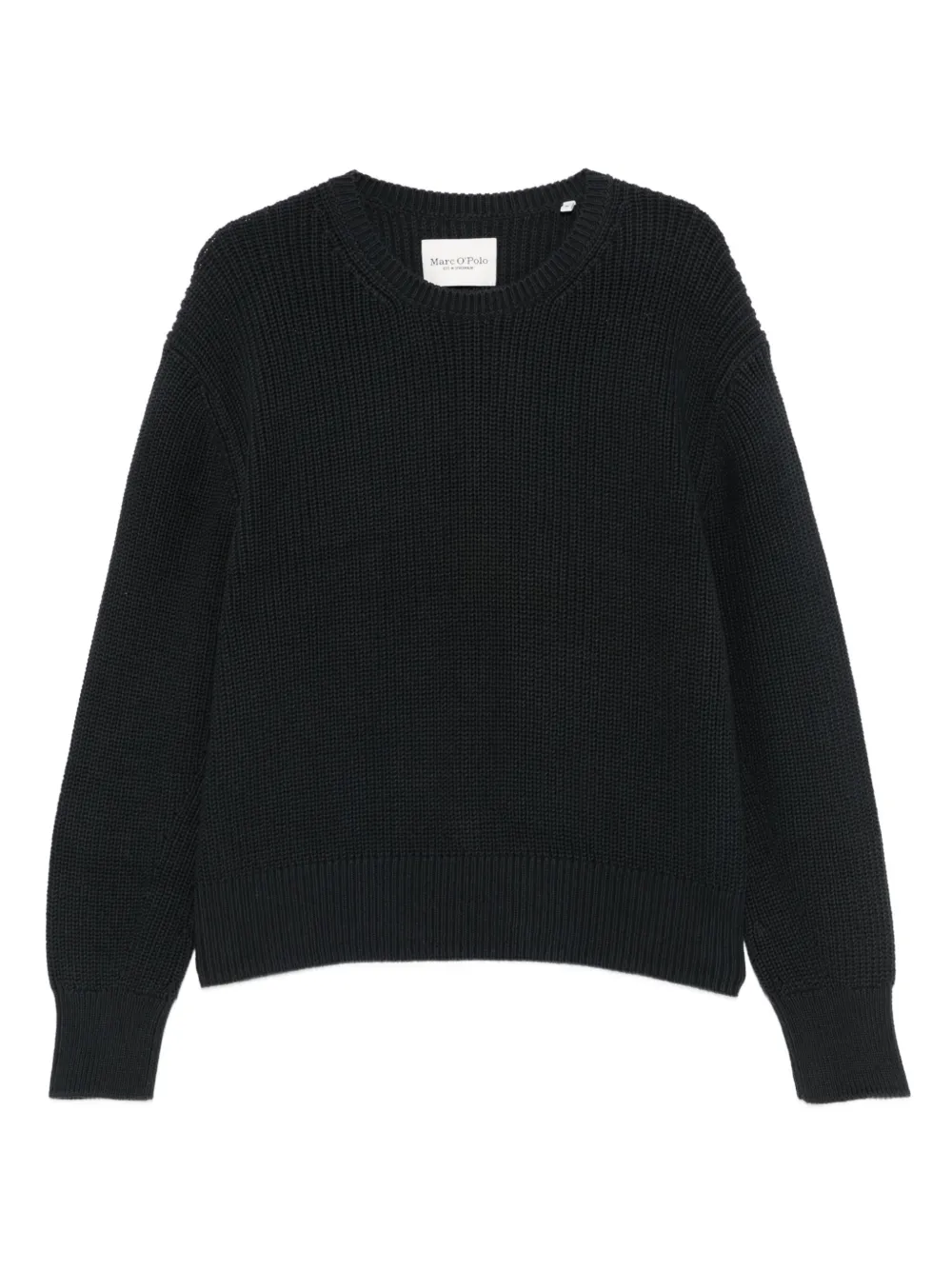 Marc O'Polo クルーネック セーター - ブラック Marc O'Polo クルーネック セーター - ブラック
