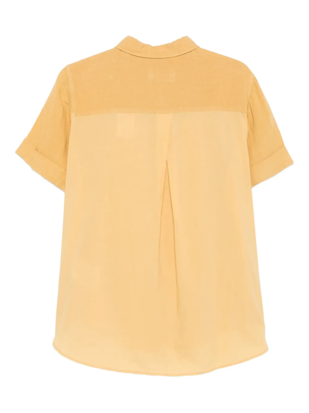 Marc O'Polo short-sleeve shirt - Geel