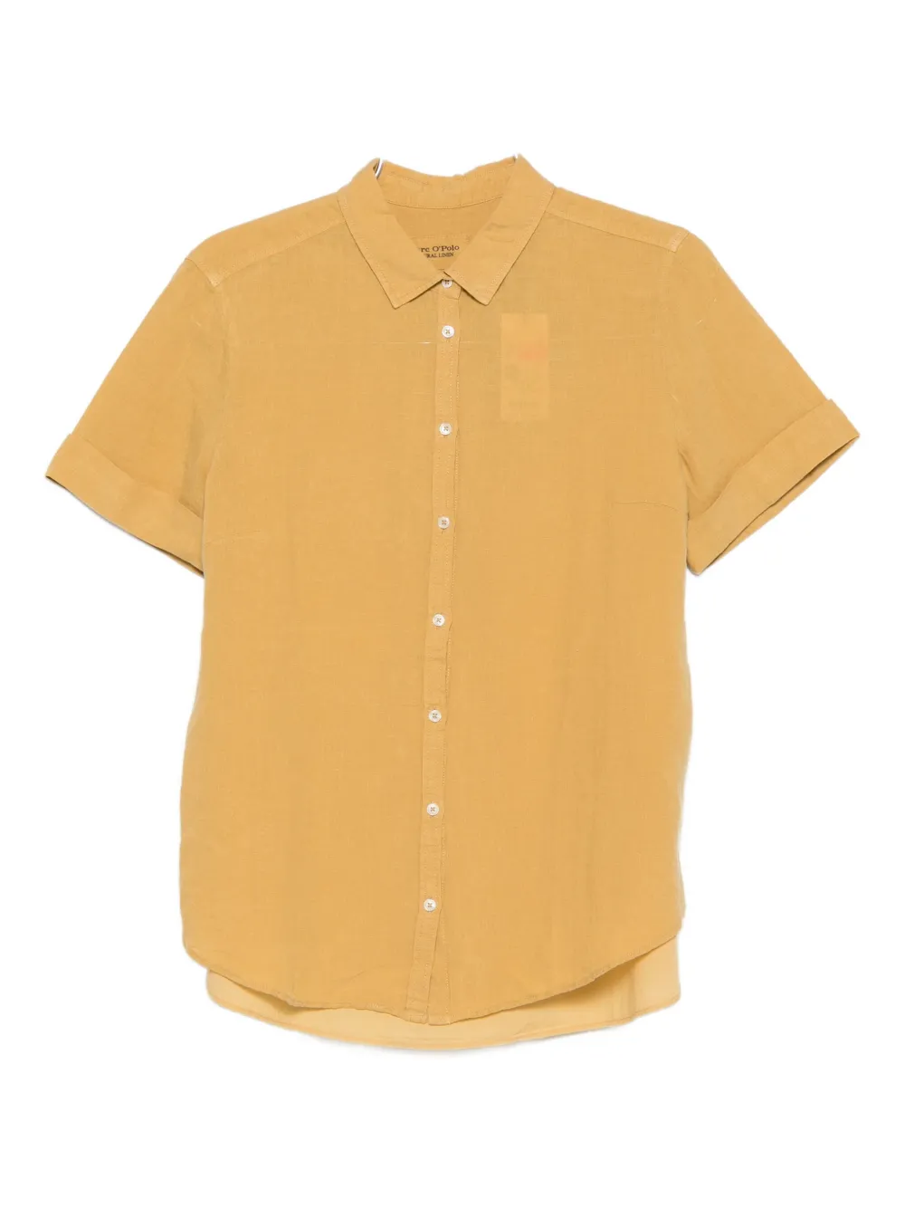 Marc O'polo Short-sleeve Shirt In Yellow
