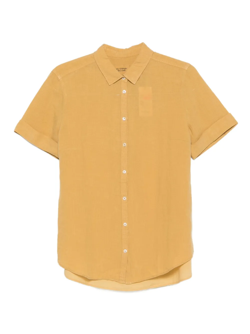 Marc O'Polo ショートスリーブ シャツ - イエロー Marc O'Polo ショートスリーブ シャツ - イエロー