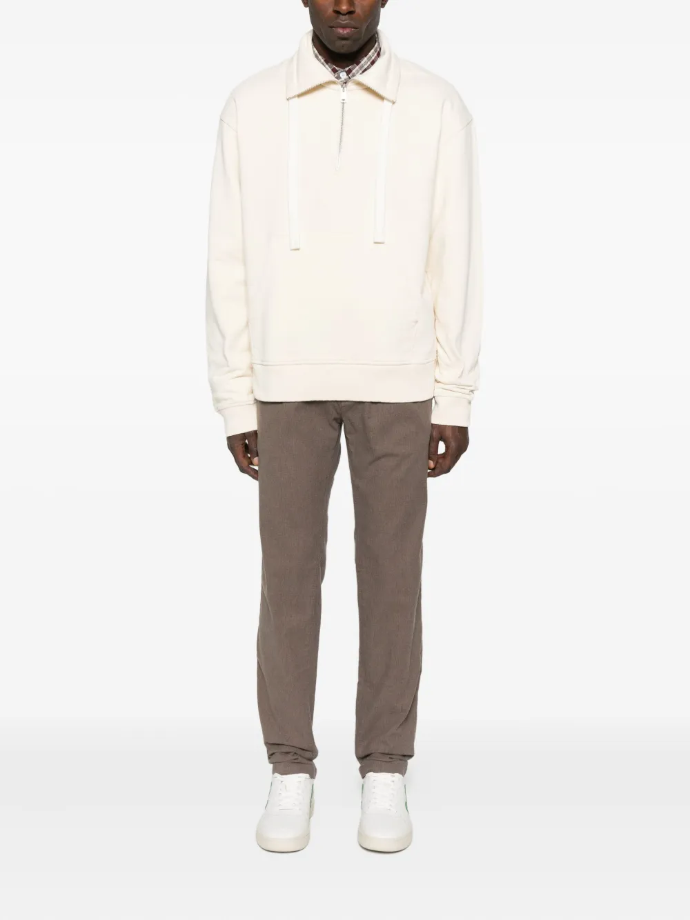 Marc O'Polo STIG pleated pocket trousers - Bruin
