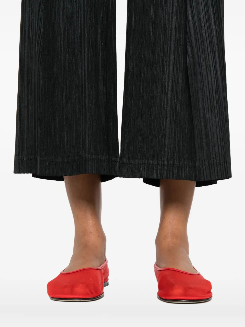 Pleats Please Issey Miyake Plooibroek Zwart