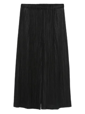 PLEATS PLEASE,プリーツプリーズ キュロット プリーツ パンツ PLEATS PLEASE(プリーツプリーズ) プリーツ総柄ショートパンツ