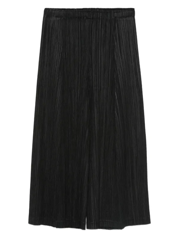 Pleats Please Issey Miyake プリーツ パンツ | ブラック | FARFETCH JP