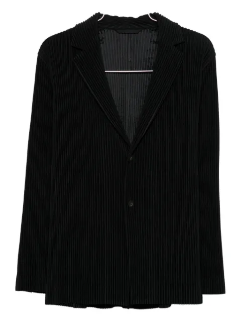 Homme Plissé Issey Miyake pleated button blazer