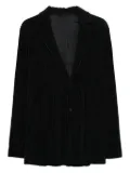 Homme Plissé Issey Miyake pleated button blazer - Black
