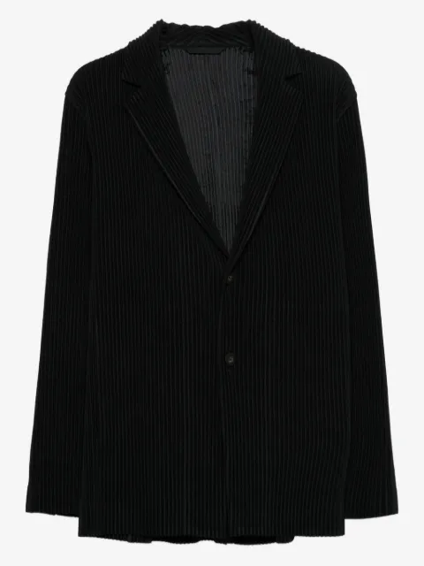 Homme Plissé Issey Miyake pleated button blazer