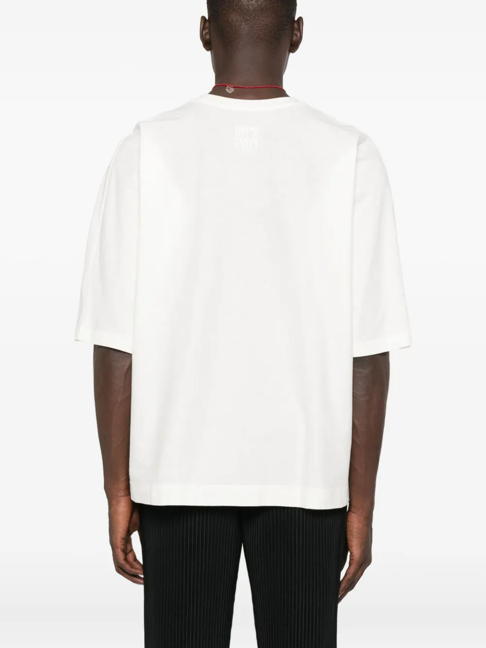 Issey Miyake Short-sleeve T-shirt In White