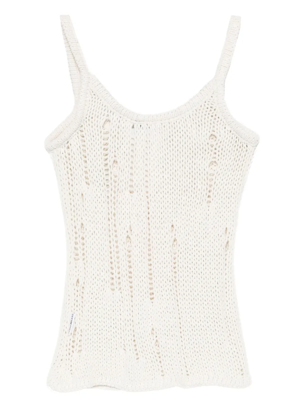 Gianfranco Ferré Pre-Owned 2000s open-knit tank top | Image 2