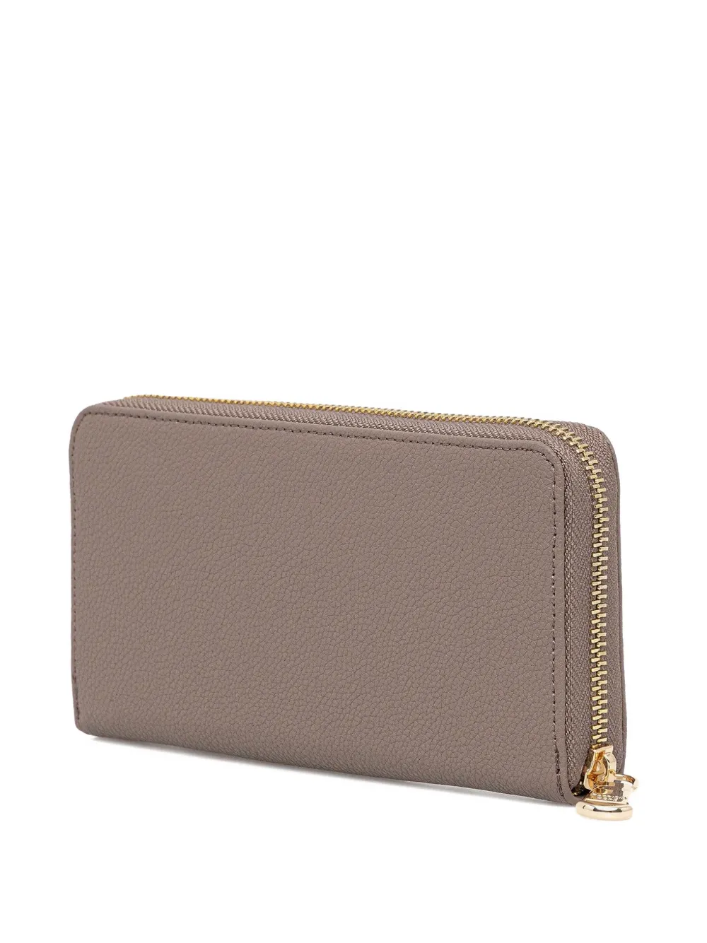 Patrizia Pepe Fly-plaque zipped wallet - Beige