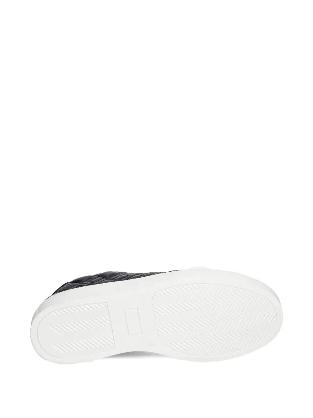 Elisabetta Franchi La Mia Bambina quilted logo-detail sneakers Zwart