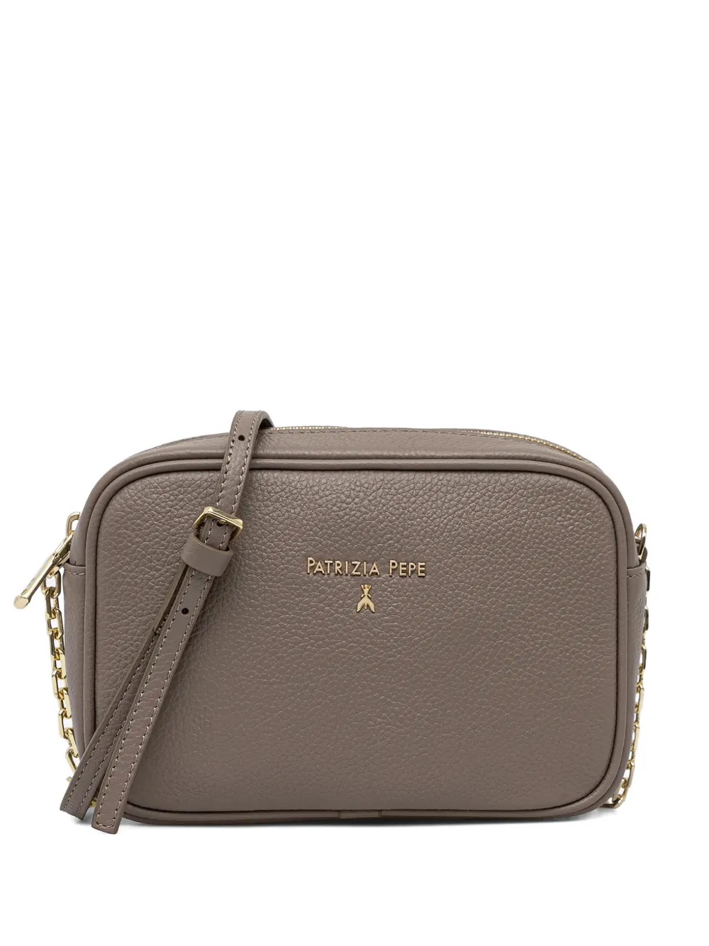 Patrizia Pepe Borsa a tracolla con logo - Toni neutri