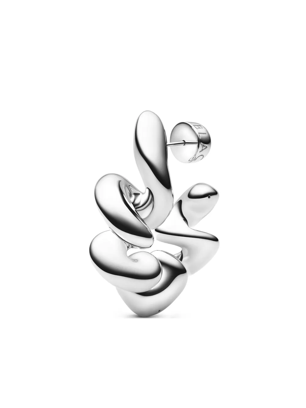 Maria Black フープピアス - シルバートーン Maria Black フープピアス - シルバートーン