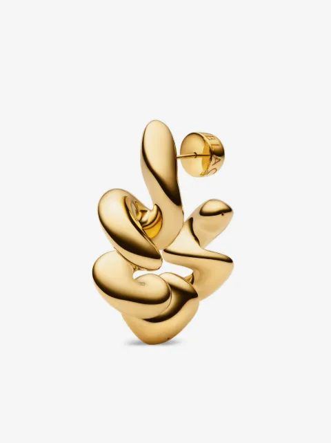 Maria Black Coil Earring Large